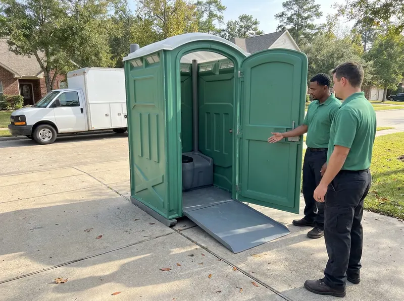 ADA Handicap-Accessible Porta Potty Rental in Conroe, TX