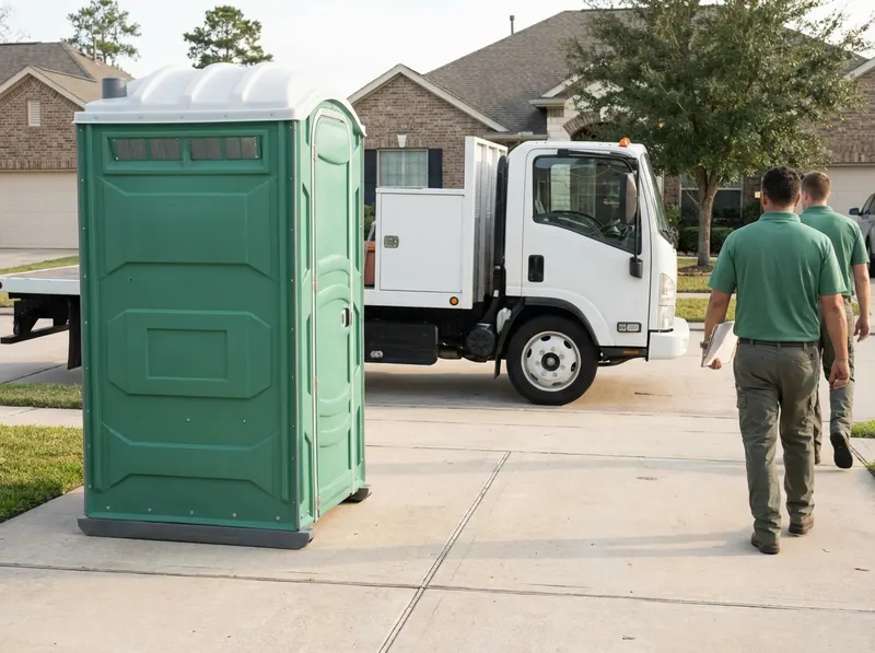 Same-Day Porta Potty Delivery in Conroe, TX